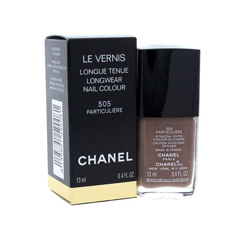 chanel nail polish 505|Chanel longwear 105.